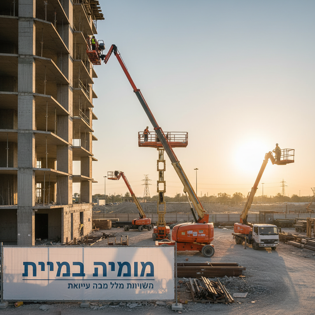 עבודה בטוחה בגובה: כל מה שצריך לדעת על במות הרמה, עגלות הרמה הידראוליות וציוד מתקדם